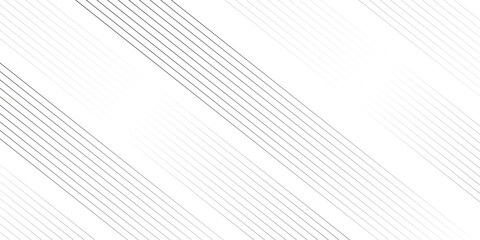Wall Mural - Diagonal stripe oblique, slanting lines gradient abstract art modern geometric vector pattern background. black and white ribbed striped diagonal line pattern as gradient fabric texture.