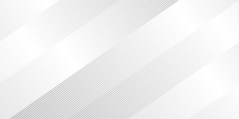 Wall Mural - Minimal diagonal stripe oblique, slanting lines gradient abstract art modern geometric vector pattern background. black and white ribbed striped diagonal line pattern as gradient fabric texture.	
