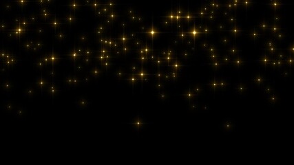 Wall Mural - shiny holiday celebration glitter stars particles backdrop