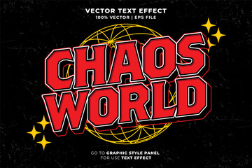 Wall Mural - Streetwear retro vintage editable text effect for t-shirt design, urban street wear editable font vector style