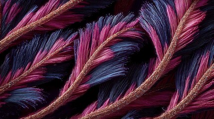 Wall Mural - Microscopic sclerenchyma fibers hyper realistic textured detail