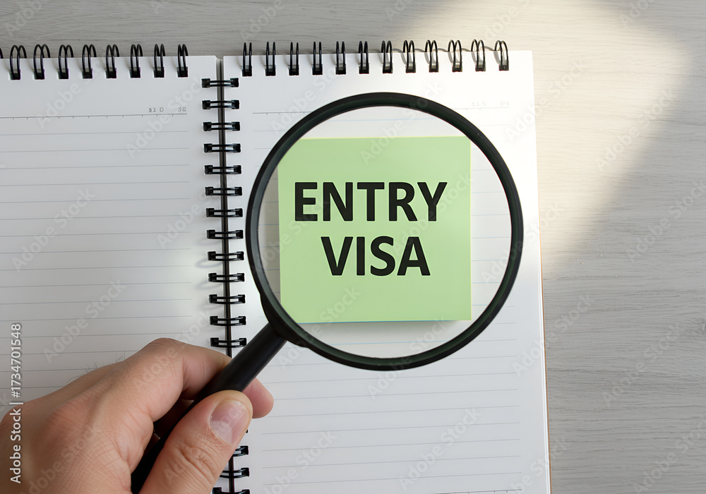 immigration entry visa approval checklist, travel document under ...