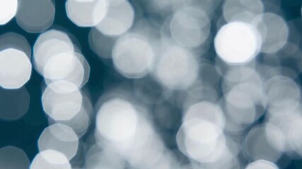 blue bokeh abstract background video