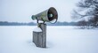 © Two - Winter Landscape with a Megaphone.