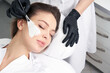 © Maria - Young beautiful girl receiving wwhte facial mask in spa beauty salon