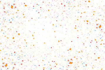 Canvas Print - Christmas bokeh sparkling dust particles glowing glittering colorful on transparent background 