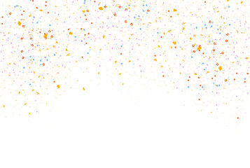 Canvas Print - Christmas bokeh sparkling dust particles glowing glittering colorful on transparent background 