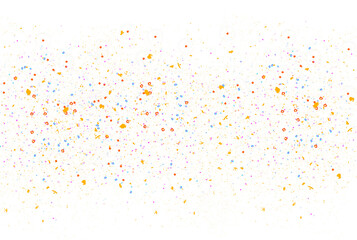 Canvas Print - Christmas bokeh sparkling dust particles glowing glittering colorful on transparent background 
