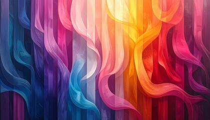 Wall Mural - Colorful abstract watercolor background with ink and splash pattern for artistic design