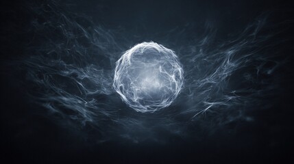 The spherical structure of colored light particles 