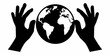 © Umar - Protecting our planet with care, hands gently embracing Earth, symbolizing global unity and environmental awareness for a sustainable future