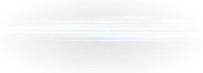 Wall Mural - Light motion effect for banners. Blue lines. Speed ​​effect on blue background. Light, speed and motion lines on white background