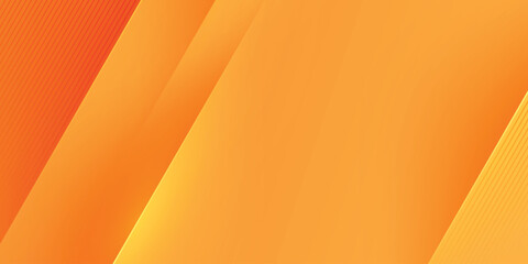 Wall Mural - yellow abstract background with vector lines and modern diagonal shadow