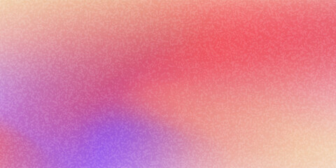 Wall Mural - Abstract gradient background with grainy texture, vector