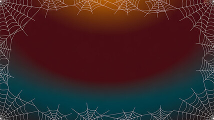 Abstract circular gradient background with intricate geometric web pattern overlay