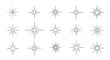 © IrfanAhmad - Collection of sparkling starbursts and glitter effects with dynamic light flares and radiant bursts