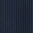 © Inka - SEAMLESS wall panel pattern, slim vertical slats in dark blue wood with natural fluted texture, modern interior background for home & office, decorative accent wall or acoustic panel design.
