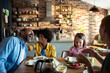 © Davor - Family enjoying breakfast together