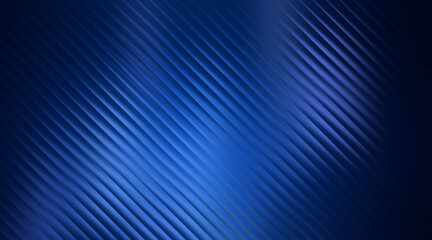 Vibrant blue abstract background with diagonal ribbed texture and subtle light reflection