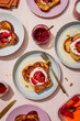 © ADDICTIVE STOCK - Brioche french toast with yoghurt and red fruit topping
