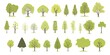 © Pical - set of green trees