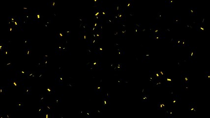 3D animation of exploding confetti, Colorful Isolated Confetti party popper Explosion confetti Blast Realistic On Transparent Background.
Vibrant confetti celebration animated overlay,