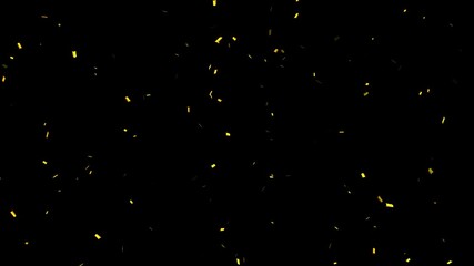 3D animation of exploding confetti, Colorful Isolated Confetti party popper Explosion confetti Blast Realistic On Transparent Background.
Vibrant confetti celebration animated overlay,
