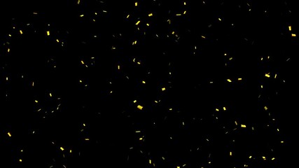 3D animation of exploding confetti, Colorful Isolated Confetti party popper Explosion confetti Blast Realistic On Transparent Background.
Vibrant confetti celebration animated overlay,