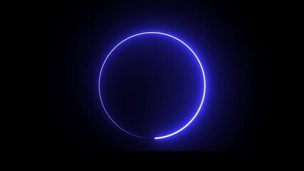animated loading icon with various bright neon colors
