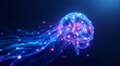 © MEO - Digital glowing brain with neural network connections artificial intelligence concept