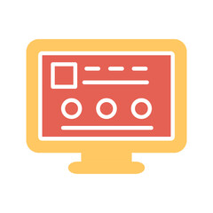Wall Mural - Web Design Icon Design