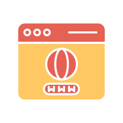 Wall Mural - Browser Icon Design