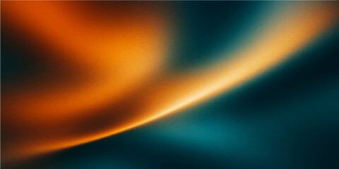 Wall Mural - abstract colorful background features dark blue and green wave lines in a glowing digital motion des