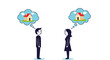 © Reginald - People thinking about owning a house together is a shared dream and a common goal.