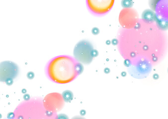Wall Mural - Christmas Sparkling Bokeh dust effect 
