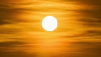 Wall Mural - Sky transform from the first light of dawn to a radiant sunrise, with beautiful clouds painting the morning horizon.