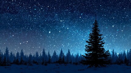 Wall Mural - Wallpaper - abstract night sky background featuring glowing stars floating over soft light spots on a black backdrop, creating a dreamy cosmic atmosphere perfect for celestial digital art, space-theme