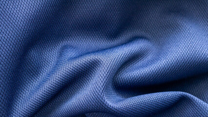 Blue sports clothing fabric football shirt jersey texture