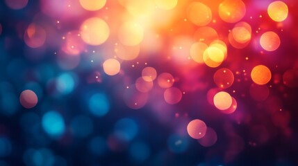 Wall Mural - Light reflections on a colored background, ideal for festive events, website design, and advertising banners.