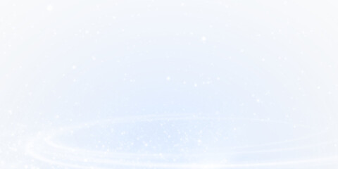 Starry background with a blue light swirl effect in transparent PNG for creative design overlay uses