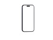 © vegefox.com - Clean, minimalist smartphone mockup with blank screen. Ideal for app presentations or UI design showcases.