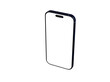 © vegefox.com - Clean, minimalist smartphone mockup with blank screen, perfect for app presentations or UI design showcases.