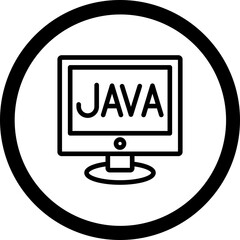 Wall Mural - Java Vector Icon Design