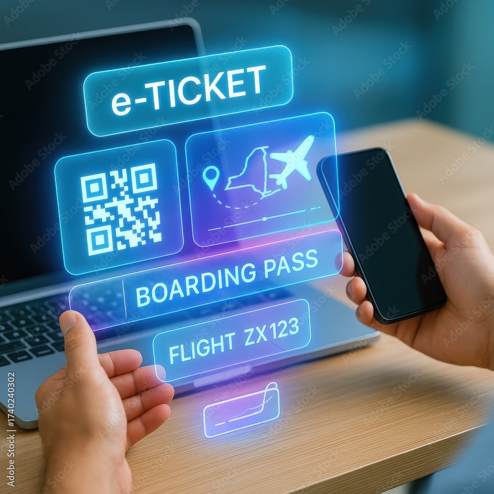 Digital ticketing solution for air travel office environment e-ticket ...