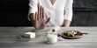 © chelmicky - Woman refusing dairy products due to allergy or intolerance