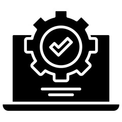 development glyph icon
