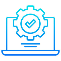 development gradient icon