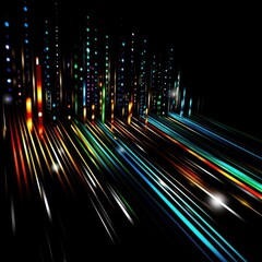 Wall Mural - Stripe light backgrounds technology.