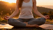 © artbain - Meditation and Mindfulness at Sunset