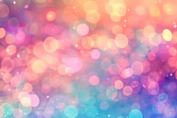 Wall Mural - Bokeh background backgrounds glitter pattern.